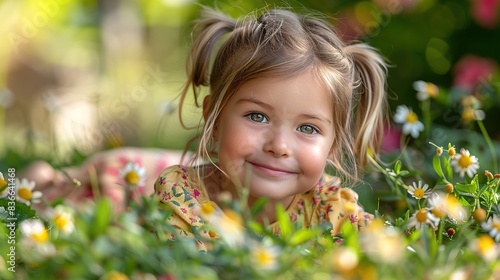 Wallpaper Mural girl in the park Torontodigital.ca