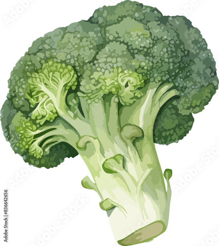 Broccoli clipart design illustration