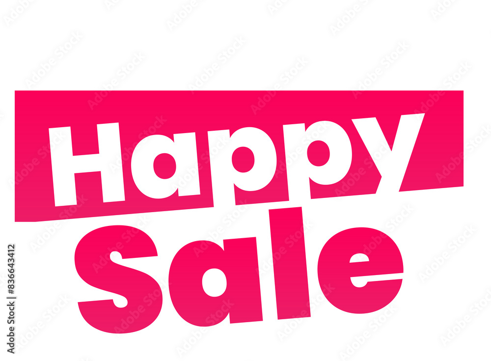 Happy Sale E-commerce Sales Label Discount Offer Tags & Design Template Vector Illustration Happy Sale E-commerce Sales Label Discount Offer Tags & Design Template Vector Illustration