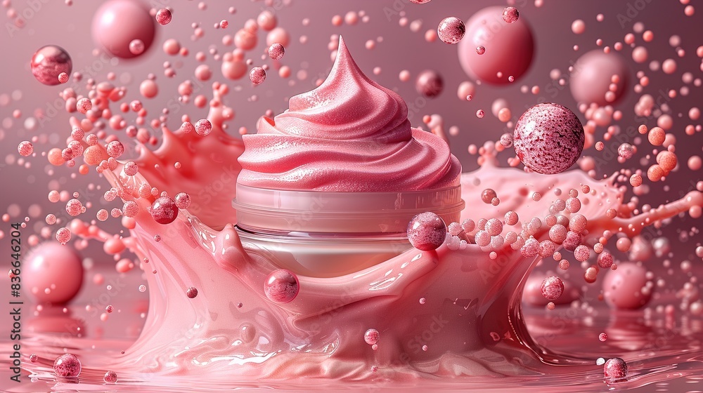 pink ice cream pink ice cream