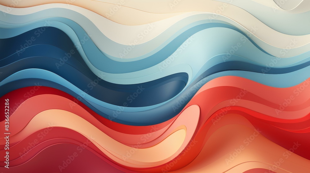 Vibrant abstract illustration with bold lines and organic shapes, featuring intricate details and a flat texture. Vibrant abstract illustration with bold lines and organic shapes, featuring intricate details and a flat texture.
