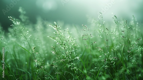 A soft, muted green background with a barely noticeable texture, creating a calming and unobtrusive backdrop. Minimal and Simple,