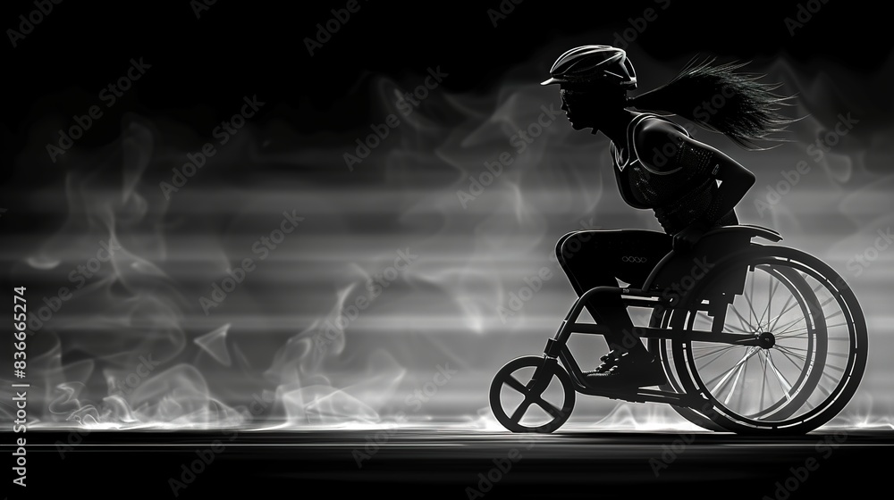 Obraz premium girl on bike