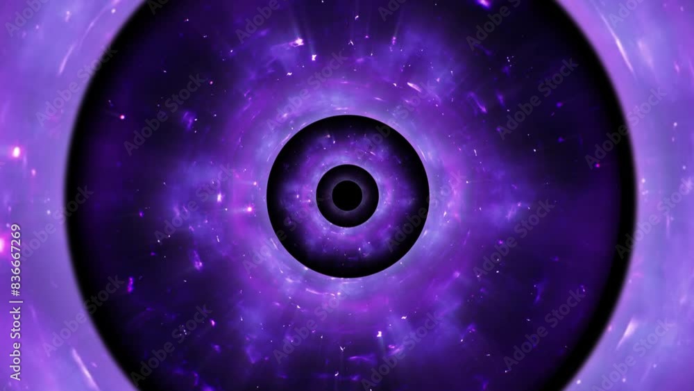 3D Geometric abstract tunnel seamless loop 3D Geometric abstract tunnel seamless loop