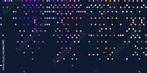 Vintage pop art blue background. Banner vector illustration