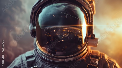 The Astronaut's Space Journey photo