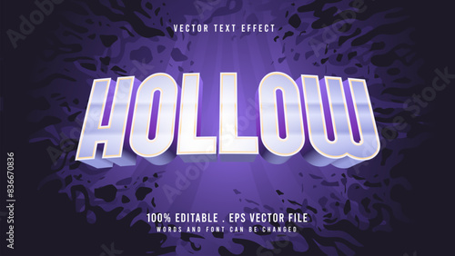 Hollow Text Effect