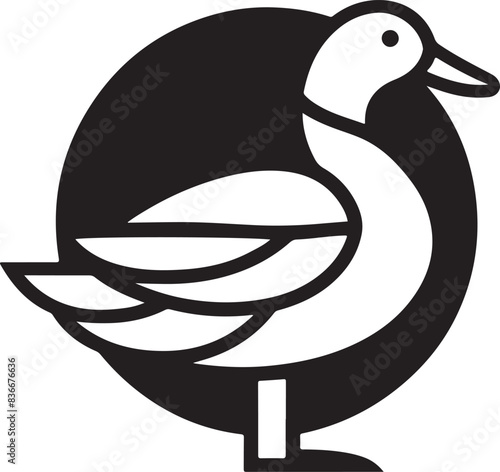 Best Duck vector, Silhouette, illustration