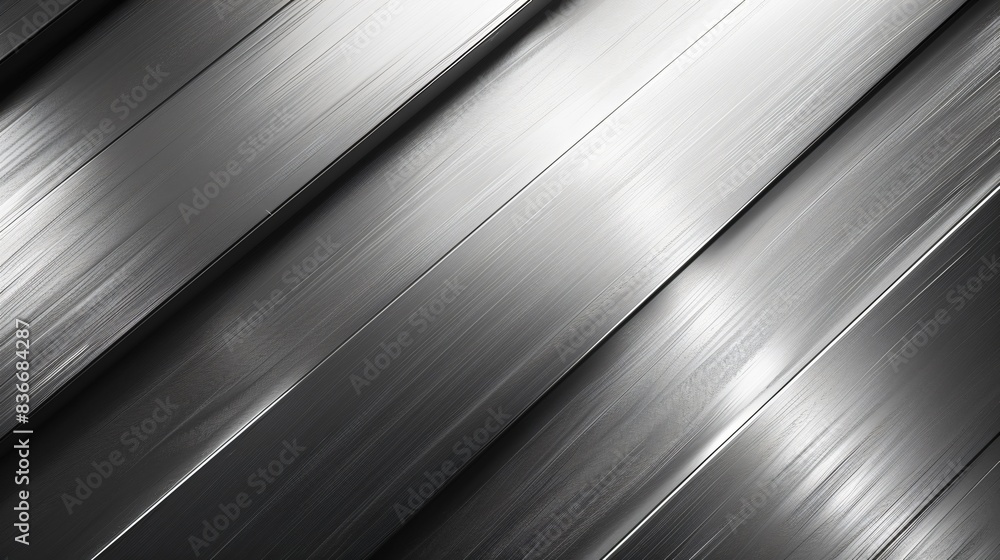 Obraz premium Metal surface on black and white background