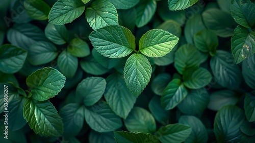 Close-up green foliage