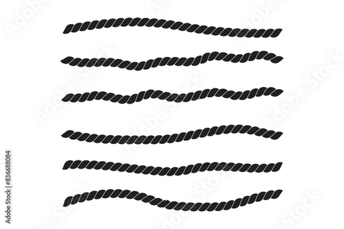 rope vector illustration