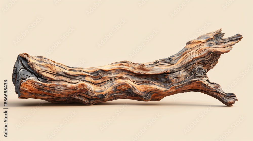 Obraz premium Wood piece table