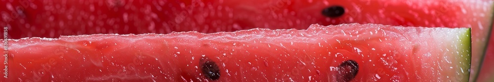 pieces of watermelon close up. pieces of watermelon close up.