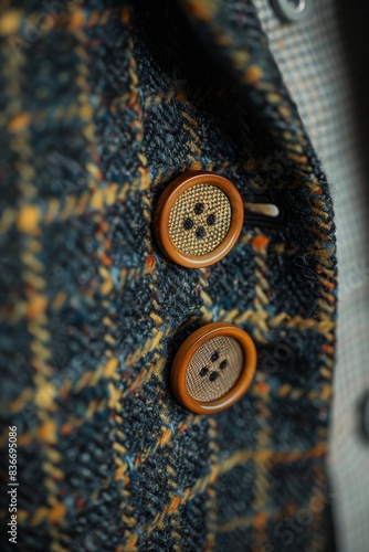 Buttons on a shirt