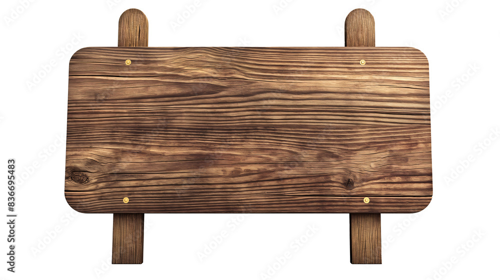 Wooden signboard isolated on transparent background Wooden signboard isolated on transparent background