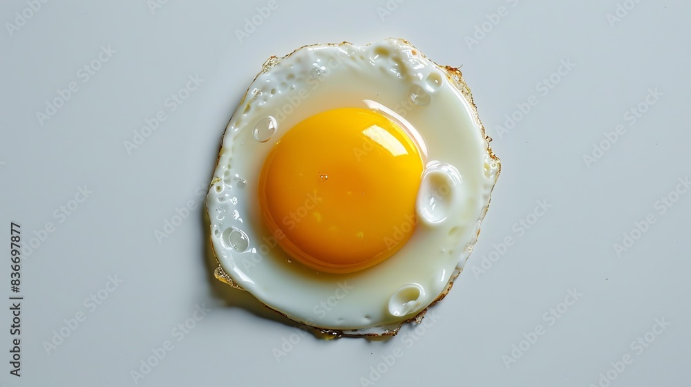 sunny side up egg isolated on white background. food concept for designer sunny side up egg isolated on white background. food concept for designer