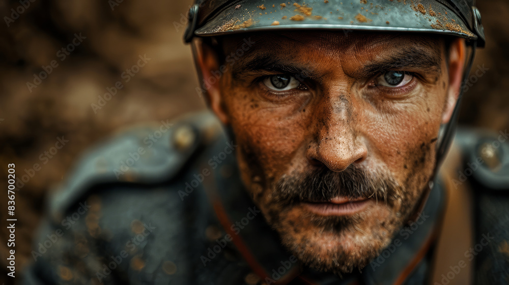 German WWI Soldier Portrait German WWI Soldier Portrait