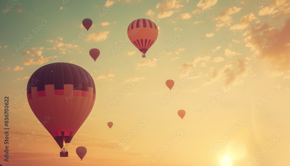 Flying High: Spectacular Sunrise Hot Air Balloons in Cappadocia Flying High: Spectacular Sunrise Hot Air Balloons in Cappadocia