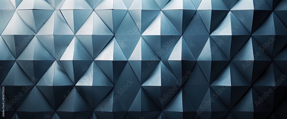 Detailed view of a modern geometric wallpaper with a repeating diamond pattern, showcasing the sharp lines and subtle texture variations. Detailed view of a modern geometric wallpaper with a repeating diamond pattern, showcasing the sharp lines and subtle texture variations.