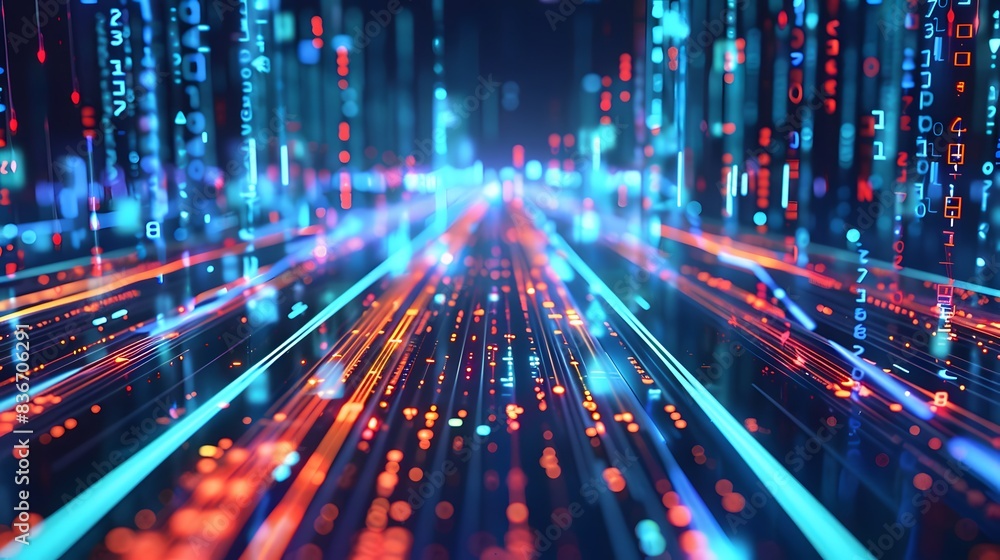 Illustration of Processing data at the edge of the network, closer to where it is generated, to reduce latency and improve real-time decision-making. Ai Generate. Illustration of Processing data at the edge of the network, closer to where it is generated, to reduce latency and improve real-time decision-making. Ai Generate.