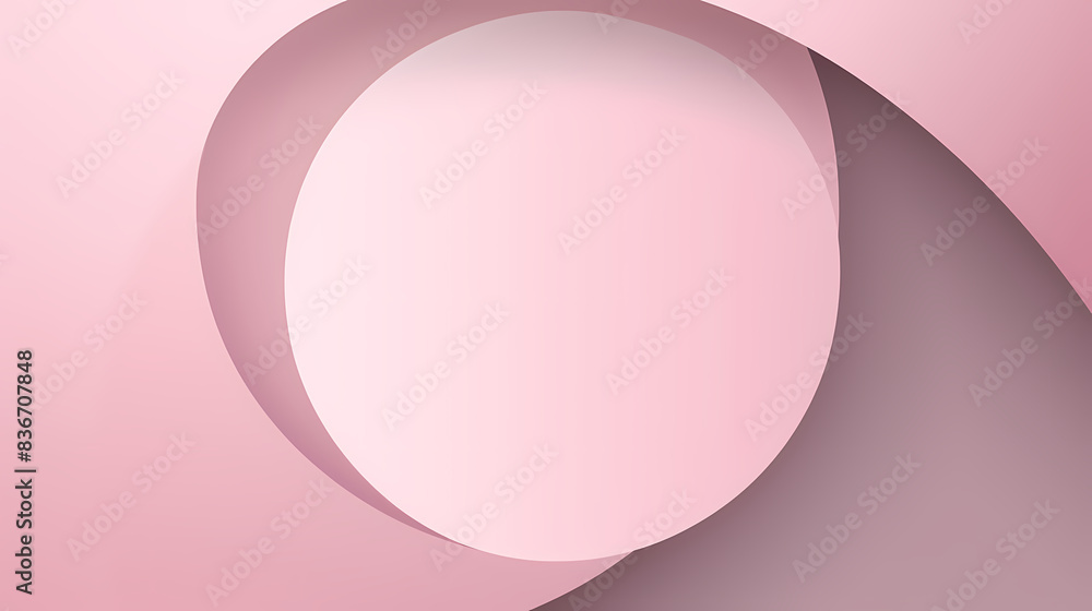 Background with light pink gradient color paper cut vector image Background with light pink gradient color paper cut vector image