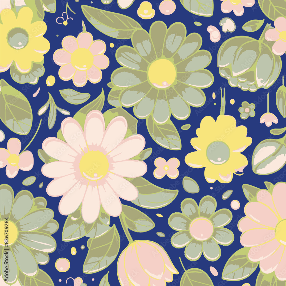 seamless floral pattern seamless floral pattern