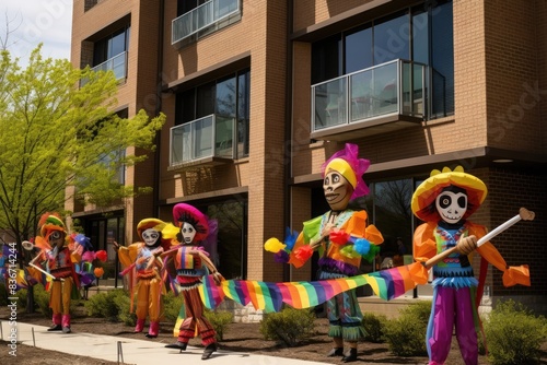 Wallpaper Mural Cinco de Mayo concept for Mexican American holiday. Happy Cinco De Mayo Day design, Mexicans celebrating May 5, Mexico's victory. Mexican party background. Torontodigital.ca