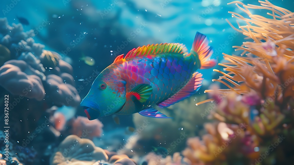 colorful fishes underwater in the ocean colorful fishes underwater in the ocean