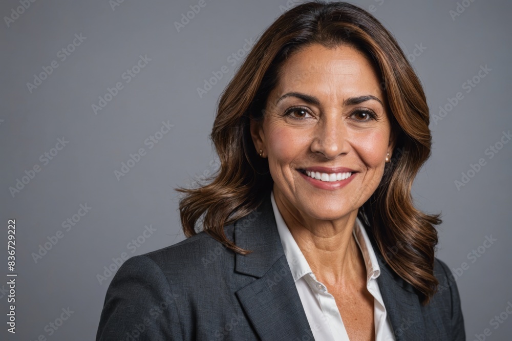 portrait of Latin Hispanic mature adult professional business woman looking at camera and smiling. portrait of Latin Hispanic mature adult professional business woman looking at camera and smiling.