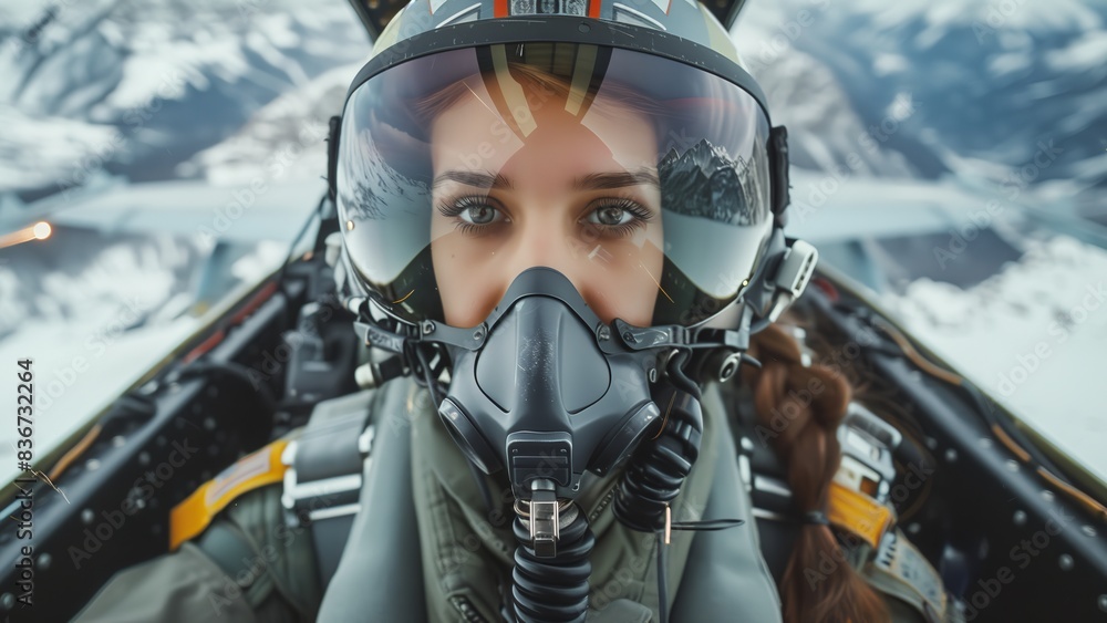Pilot cockpit view during air to air combat with missiles flares chaff being deployed. Cockpit, woman pilot, military pilot, combat pilot. Pilot, soldier, pilot. Fighter pilot, war. Pilot cockpit view during air to air combat with missiles flares chaff being deployed. Cockpit, woman pilot, military pilot, combat pilot. Pilot, soldier, pilot. Fighter pilot, war.