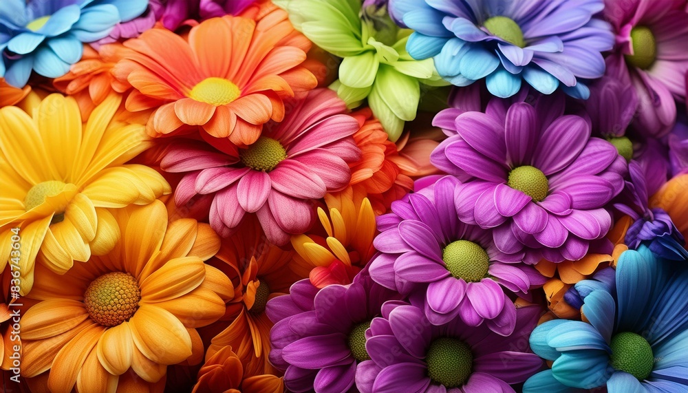 Color Explosion: The Intricate Beauty of Up-Close Textures Color Explosion: The Intricate Beauty of Up-Close Textures