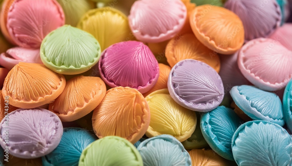 Color Explosion: The Intricate Beauty of Up-Close Textures Color Explosion: The Intricate Beauty of Up-Close Textures