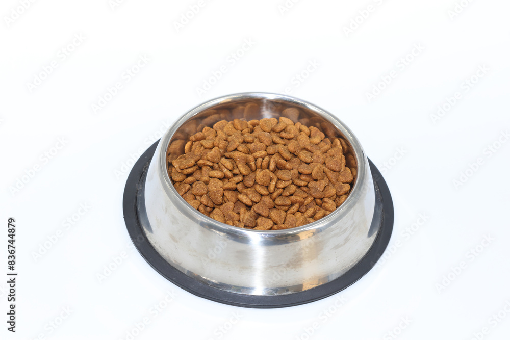cat food in a bowl cat food in a bowl