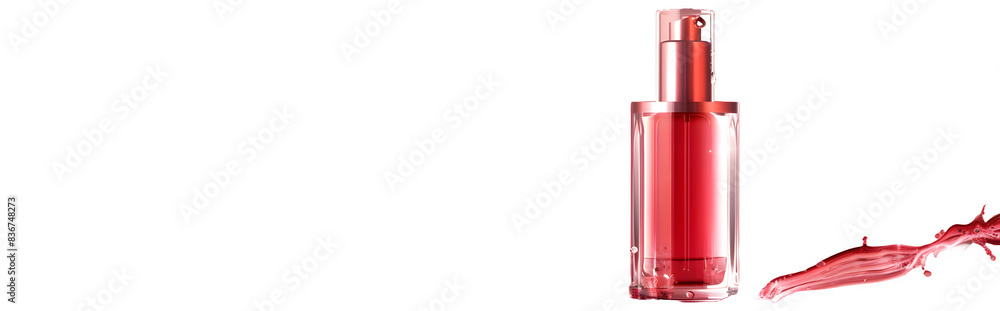 Red cosmetic for beauty brand Red cosmetic for beauty brand
