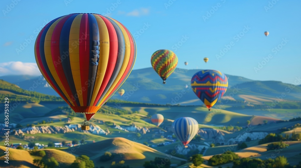 Fototapeta premium hot air balloon