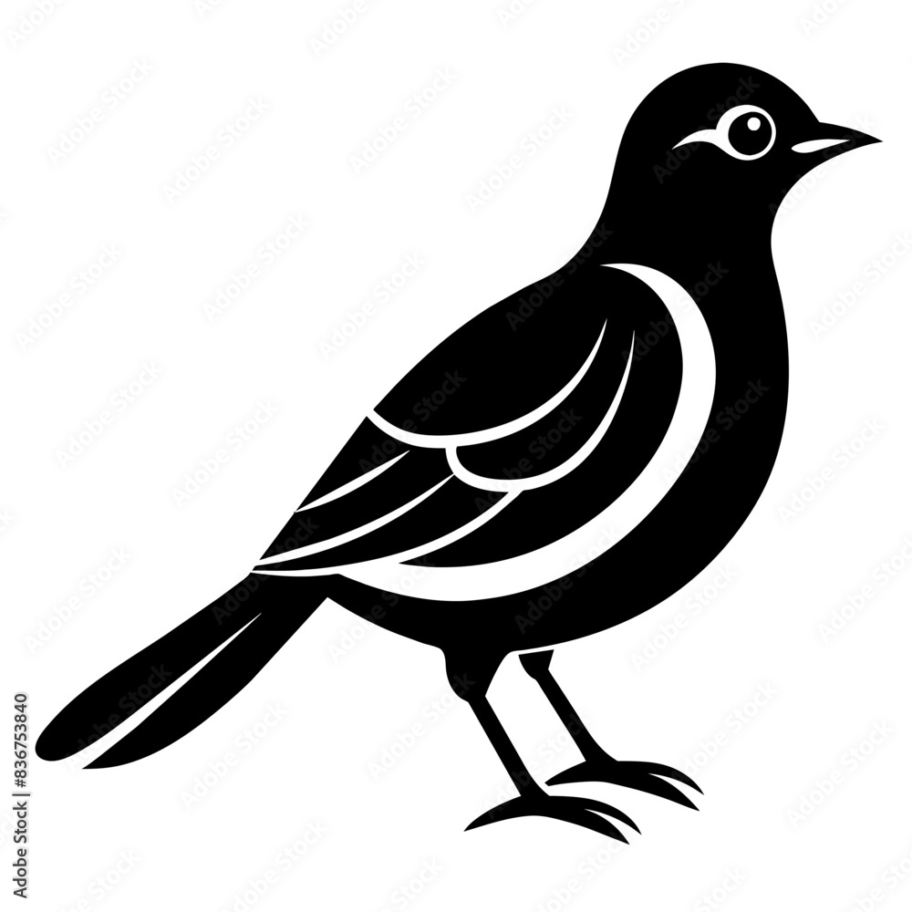 Fototapeta premium illustration of a bird