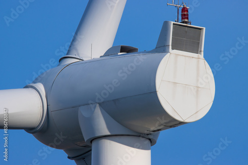 nacelle of an electricity generating wind turbine