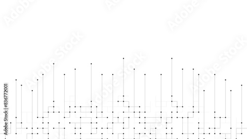 Minimalistic vector texture with linear squares pattern. Creative idea of modern design with abstract geometric background