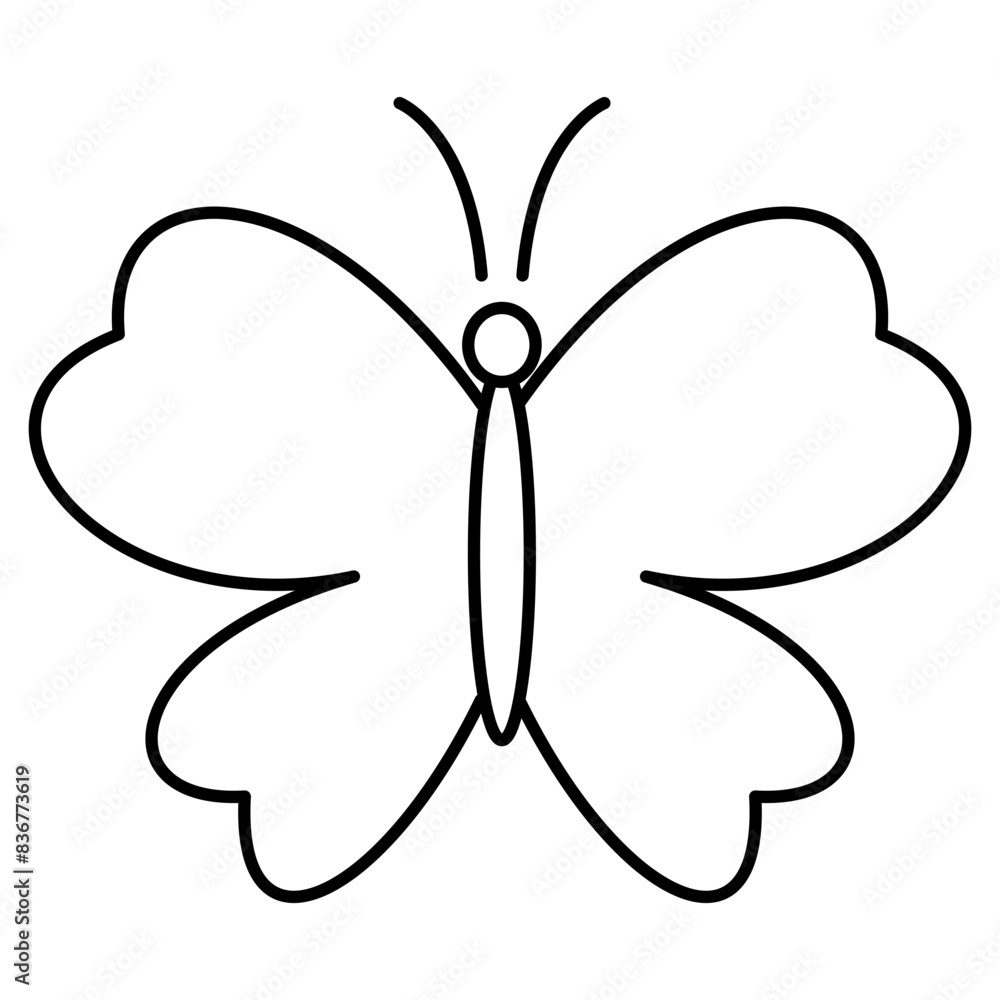 Butterfly Doodle Butterfly Doodle