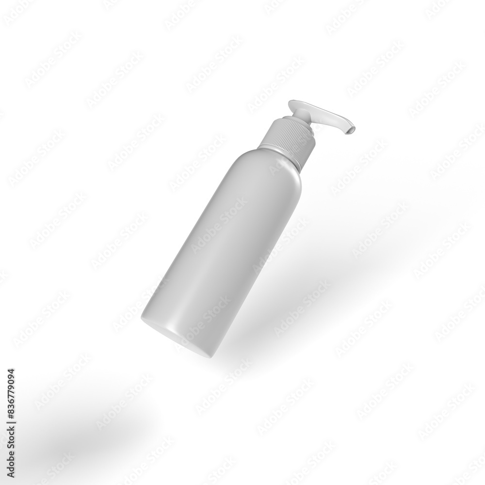 White carton packages, box and bottles White carton packages, box and bottles