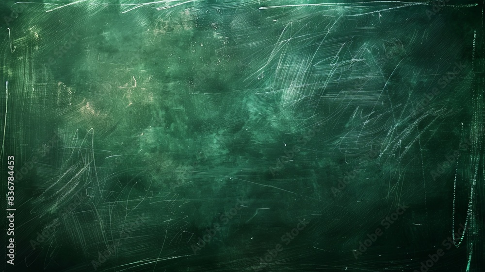 Green Chalkboard Texture Background for School Designs and Educational ...