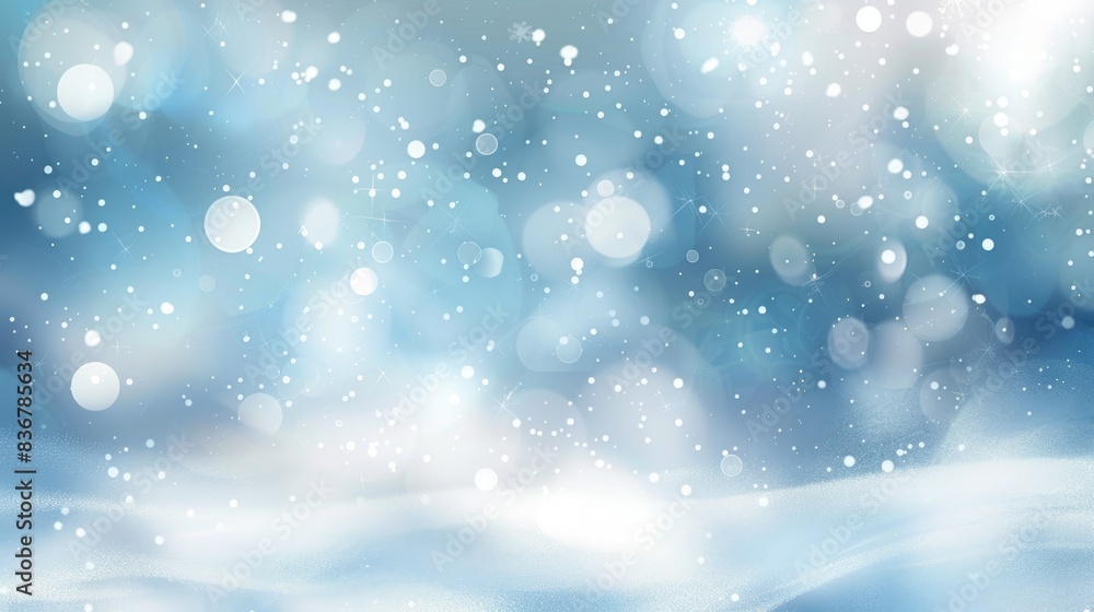 Snowy winter abstract background Snowy winter abstract background