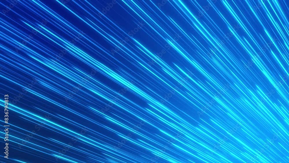 Abstract neon blue speed line background. The flow of light. Trendy motion graphic design. Creative visual effect video backdrop for digital, technology, cyberspace, modern, or futuristic concept. Abstract neon blue speed line background. The flow of light. Trendy motion graphic design. Creative visual effect video backdrop for digital, technology, cyberspace, modern, or futuristic concept.