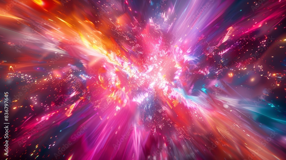 Fototapeta premium abstract background with stars