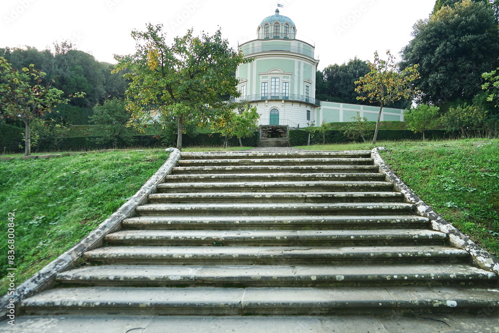 Φωτογραφία Kaffeehaus in the garden of Boboli in Florence, Italy