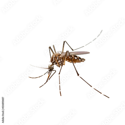 Wallpaper Mural A mosquito is standing on a white background Torontodigital.ca