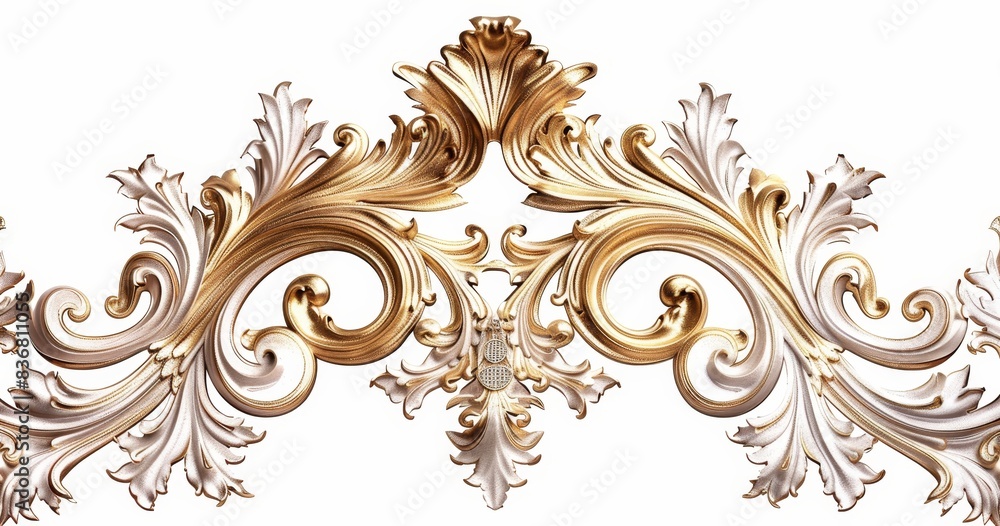 Features intricate details and a classic Rococo aesthetic. Features intricate details and a classic Rococo aesthetic.