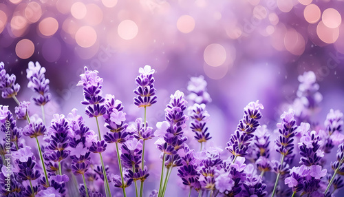 lavender flowers in bloom.