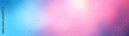 Super Ultrawide Colorful Deep Blue To Light Pink Simple Texture Gradient Blank Background