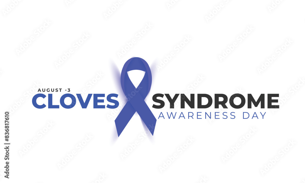 Cloves Syndrome Awareness Day. background, banner, card, poster, template. Vector illustration. Cloves Syndrome Awareness Day. background, banner, card, poster, template. Vector illustration.
